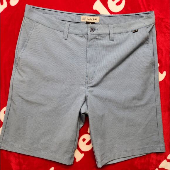 Travis Mathew Other - TravisMathew Golf Shorts Men’s Size 36 Blue Performance Stretch Casual Flat...